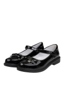 Adam's Shoes Παιδική μπαλαρίνα μαύρη Λουστρίνι