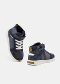 Sneaker μποτάκι Mayoral μπλε velcro