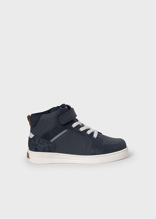 Sneaker μποτάκι Mayoral μπλε velcro