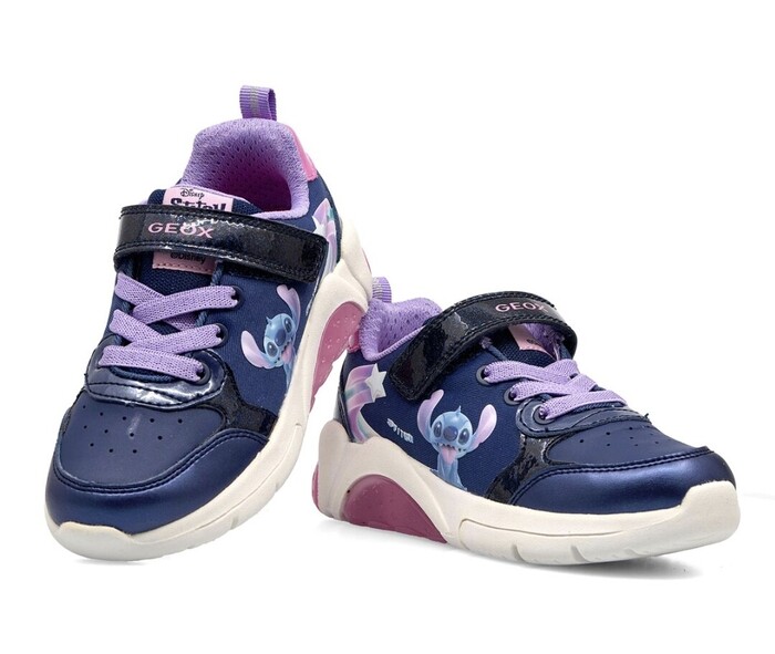 Sneaker Geox Stitch velcro κ κορδόνι