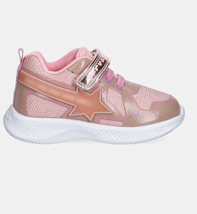 Sneaker Garvalin ροζ με αστέρι 
