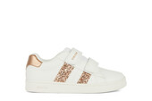 SNEAKER WHITE/ROSE GOLD GEOX