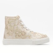 SNEAKER LELLI KELLY ZOE ΛΕΥΚΟ-ΧΡΥΣΟ ΚΕΝΤΗΜΑ