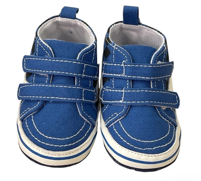 Sneaker αγκαλιάς μπλε αγόρι