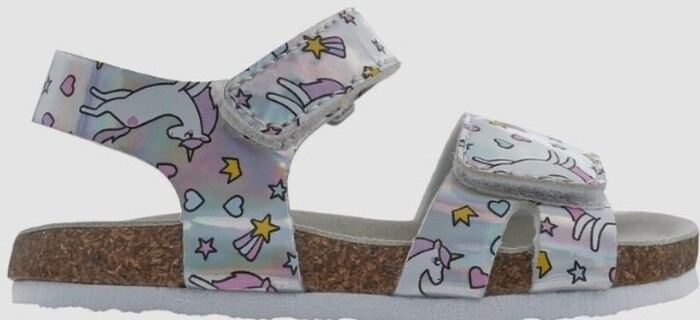 Πέδιλο ασημί ιριδίζον unicorn Chicco κορίτσι