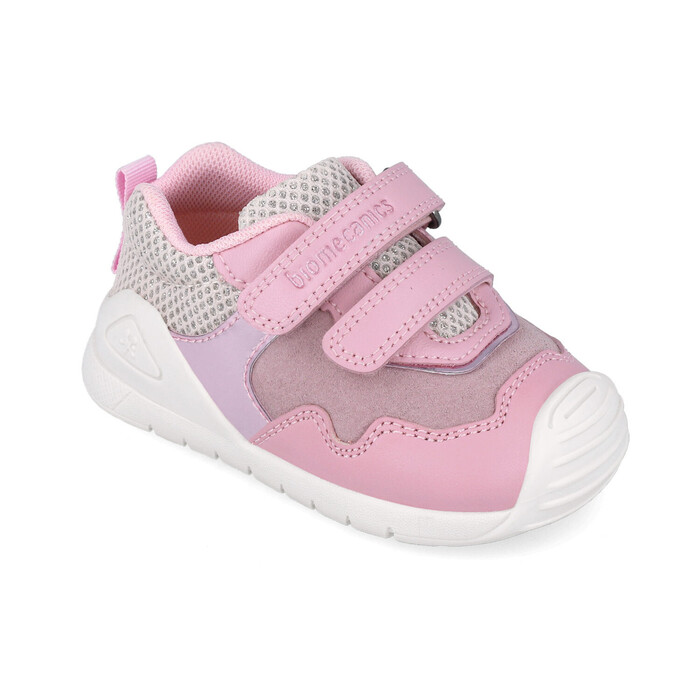 SNEAKER BIOMECANICS ΡΟΖ GLITTER 