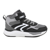 Sneaker-μποτάκι Primigi μαύρο/γκρι