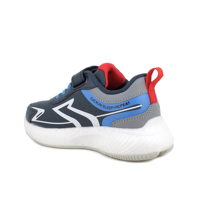 SNEAKER PRIMIGI ΜΠΛΕ/ΓΑΛΑΖΙΟ 