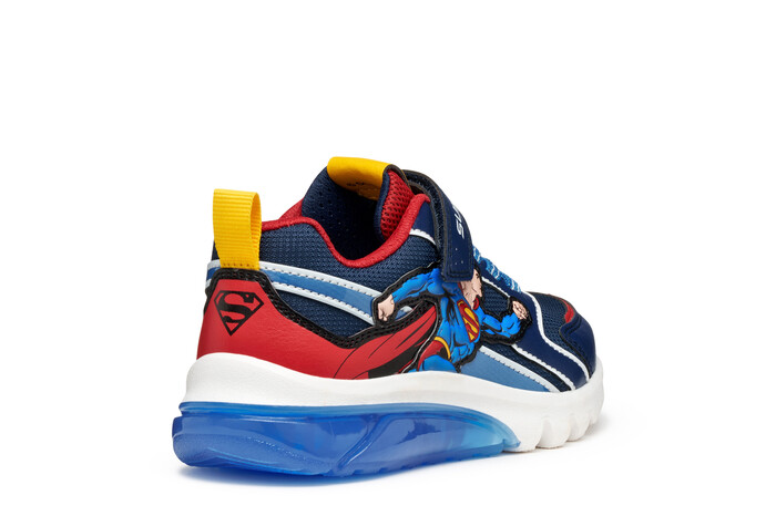 SNEAKER  GEOX  SUPERMAN ΜΠΛΕ