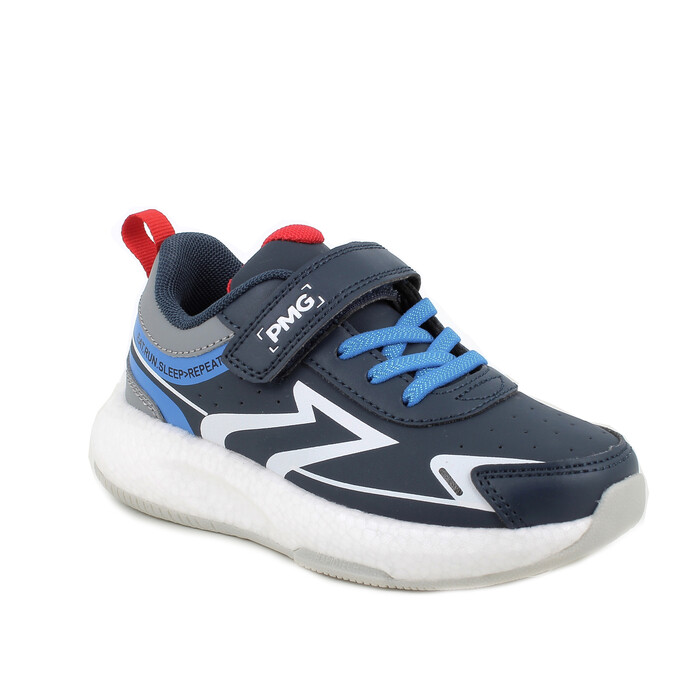 SNEAKER PRIMIGI ΜΠΛΕ/ΓΑΛΑΖΙΟ 