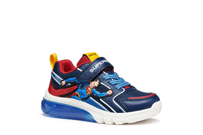 SNEAKER  GEOX  SUPERMAN ΜΠΛΕ