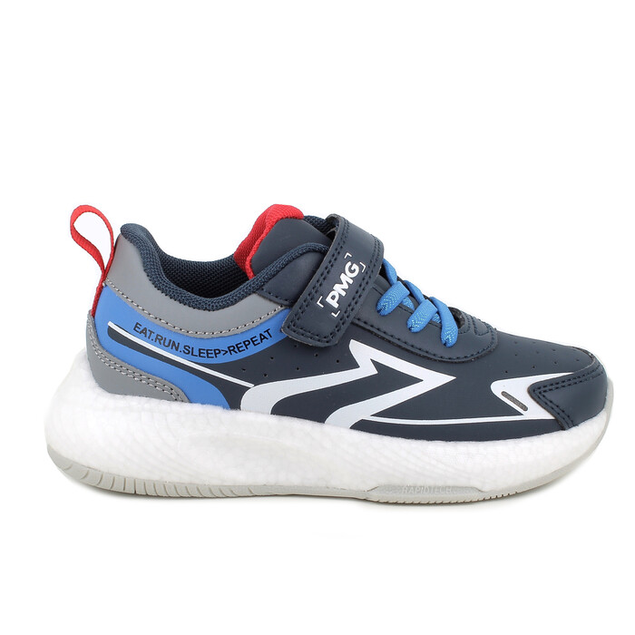SNEAKER PRIMIGI ΜΠΛΕ/ΓΑΛΑΖΙΟ 